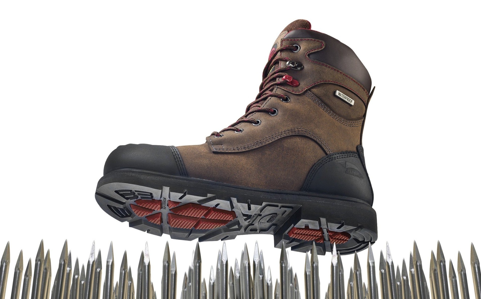 Avenger 7573 Men's 8" Insulated Waterproof Composite Toe Work Boot