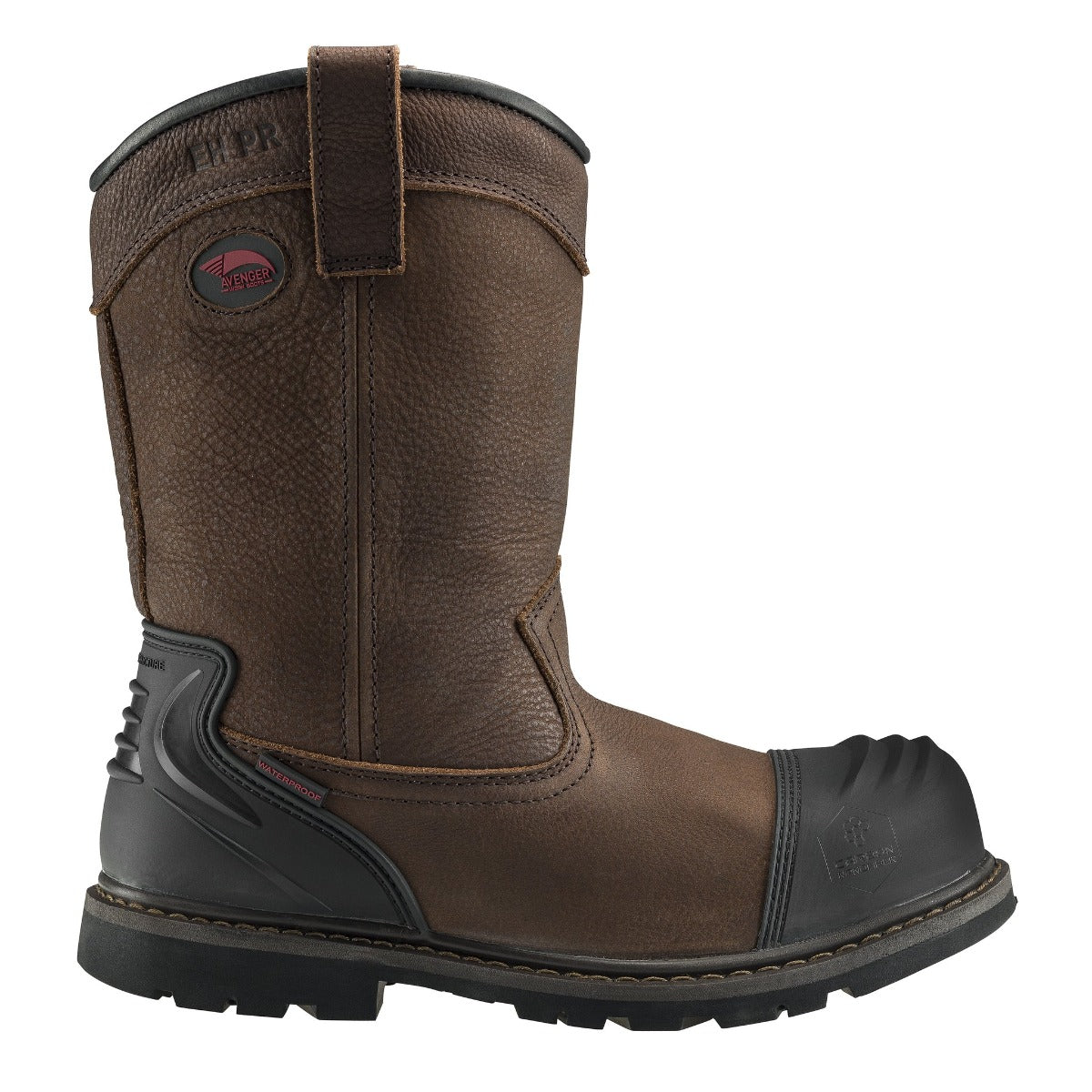 Avenger 7876 Hammer Wellington 11" Composite Toe Work Boot