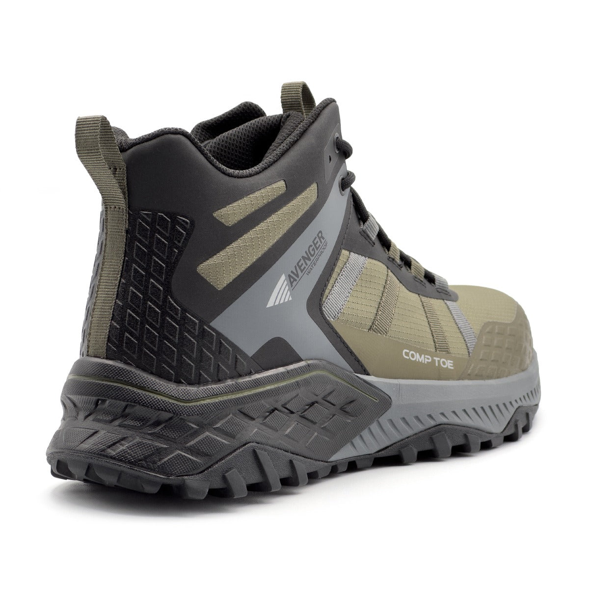Avenger Men's Aero Trail MID - Composite Toe Boots - Olive