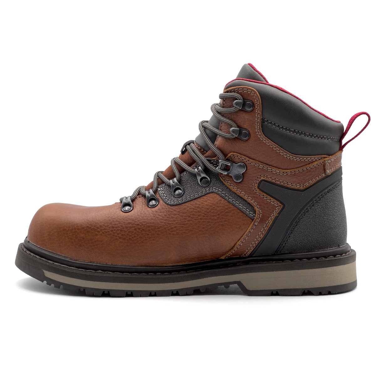 Avenger Men's Blacksmith 6" Alloy Toe - Med Brown