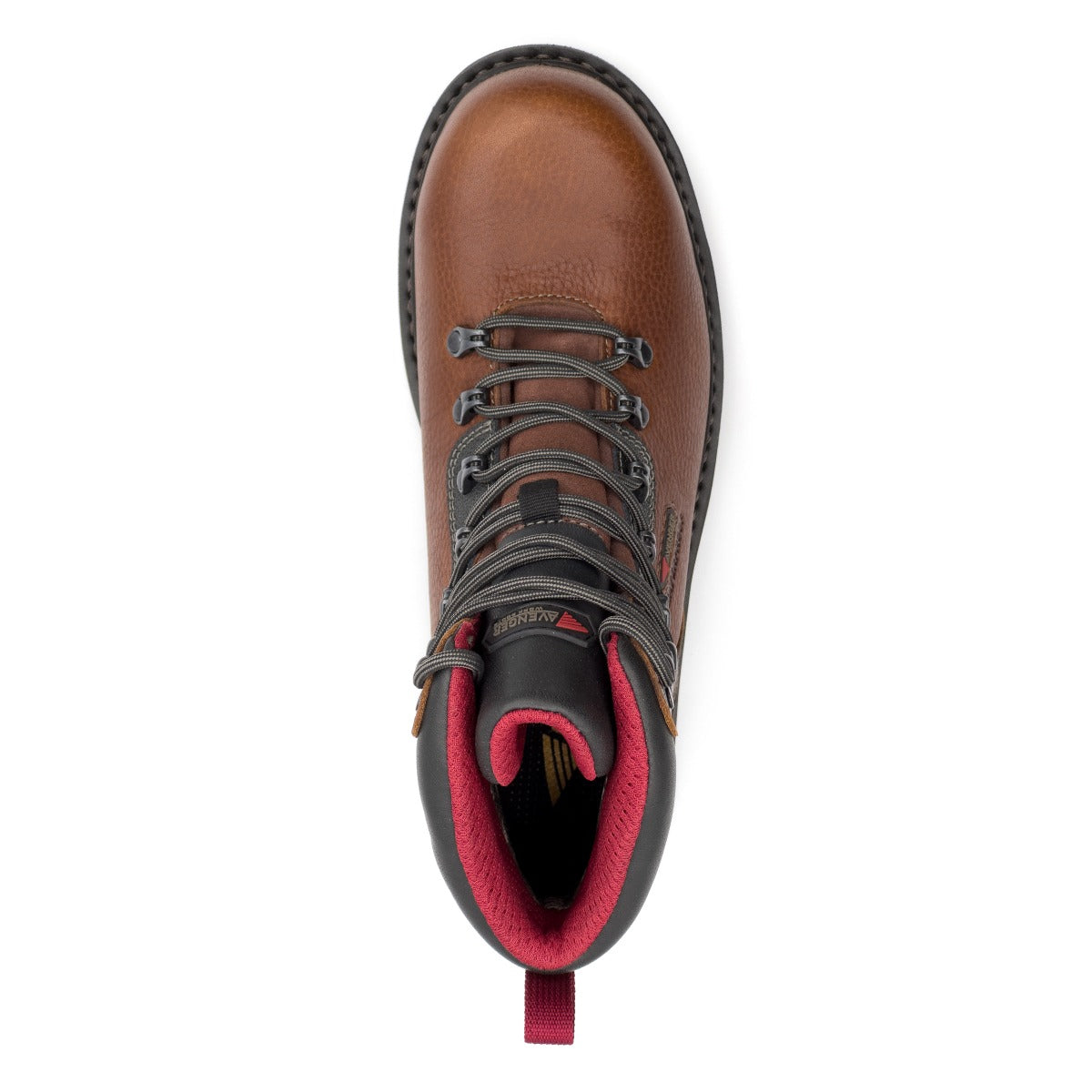 Avenger Men's Blacksmith 6" Alloy Toe - Med Brown