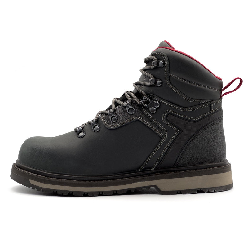 Avenger Men's Blacksmith 6" MET Alloy Toe - Black