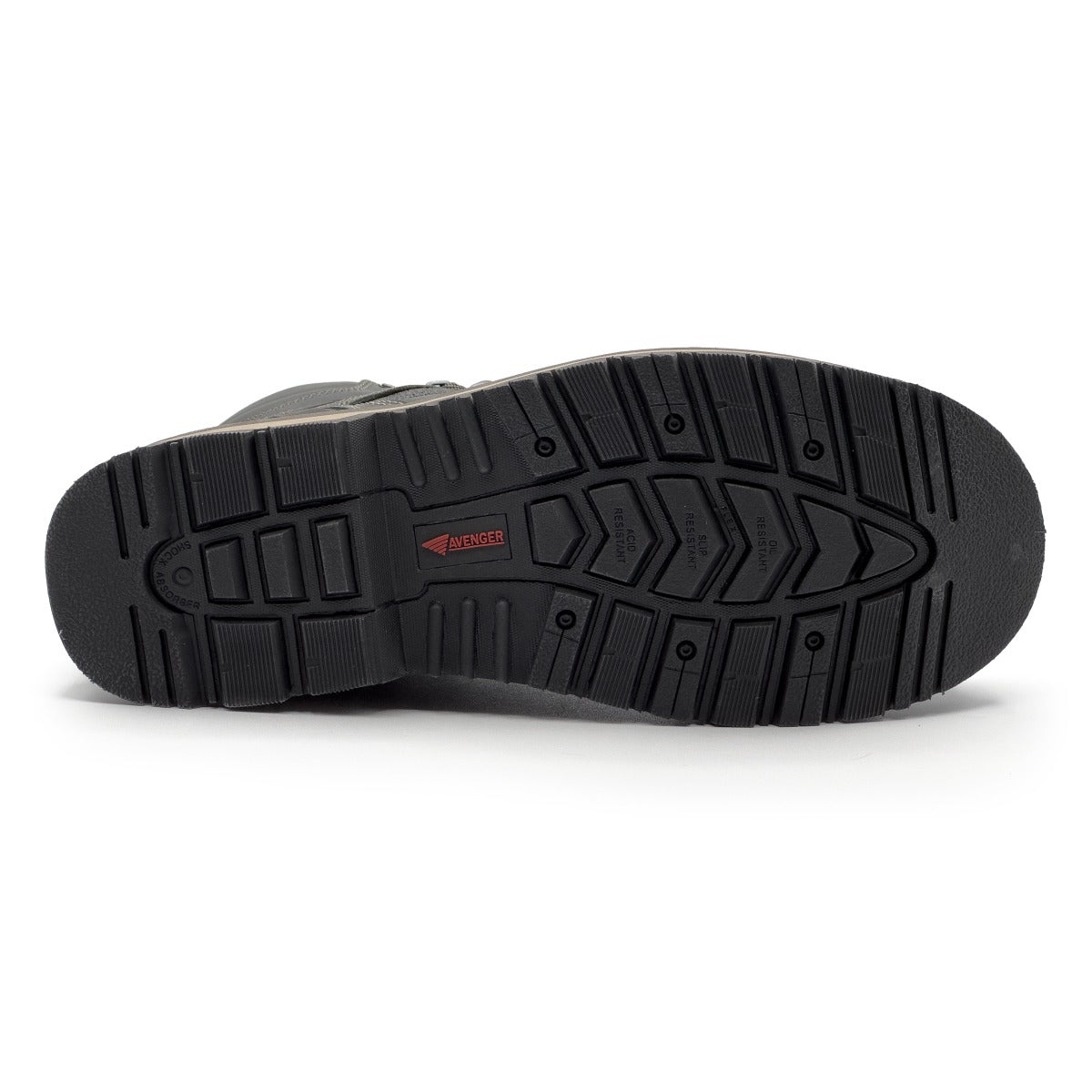 Avenger Men's Blacksmith 6" MET Alloy Toe - Black