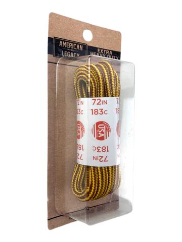 American Legacy Extra Heavy Duty Boot Laces | Rawhide Waxed