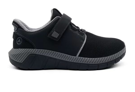 ANODYNE No. 46 Mens Sport Jogger w/ Heel Assist - Black Grey