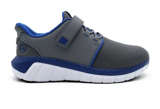 ANODYNE No. 46 Mens Sport Jogger w/ Heel Assist - Grey Blue