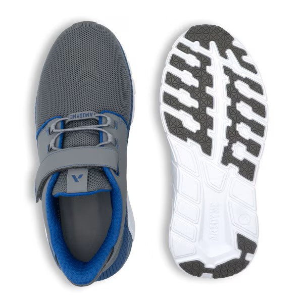 ANODYNE No. 46 Mens Sport Jogger w/ Heel Assist - Grey Blue