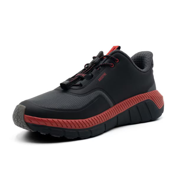 ANODYNE No. 22 Mens Sport Runner w/ Heel Assist - Black Red