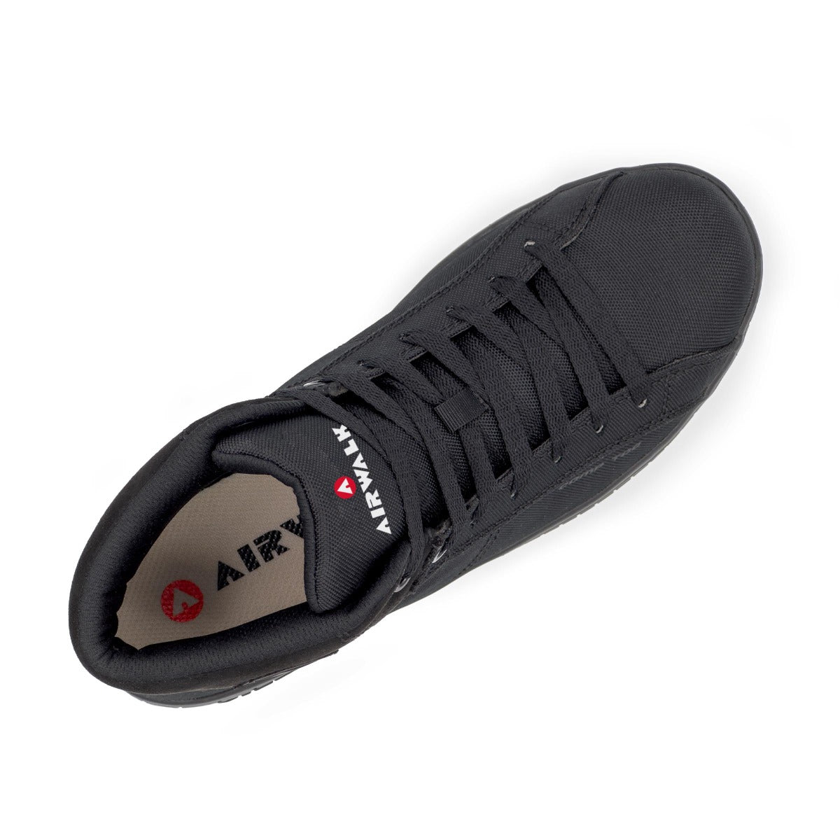 Airwalk Mens Deuce Mid Composite Toe Safety Shoe - Black/Black