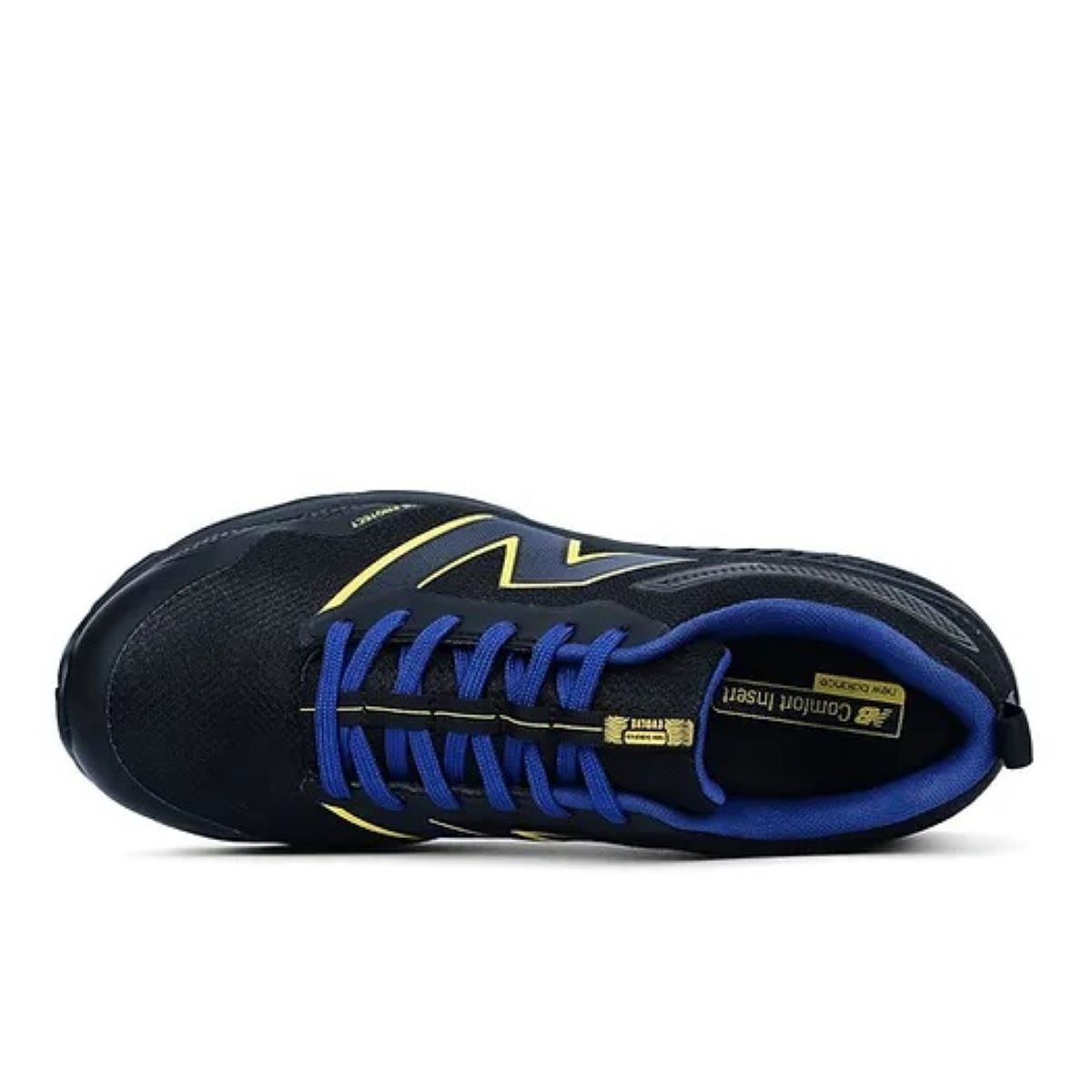 New Balance Mens Evolve Work Shoe - Alloy Toe EH - Black/Blue/Yellow