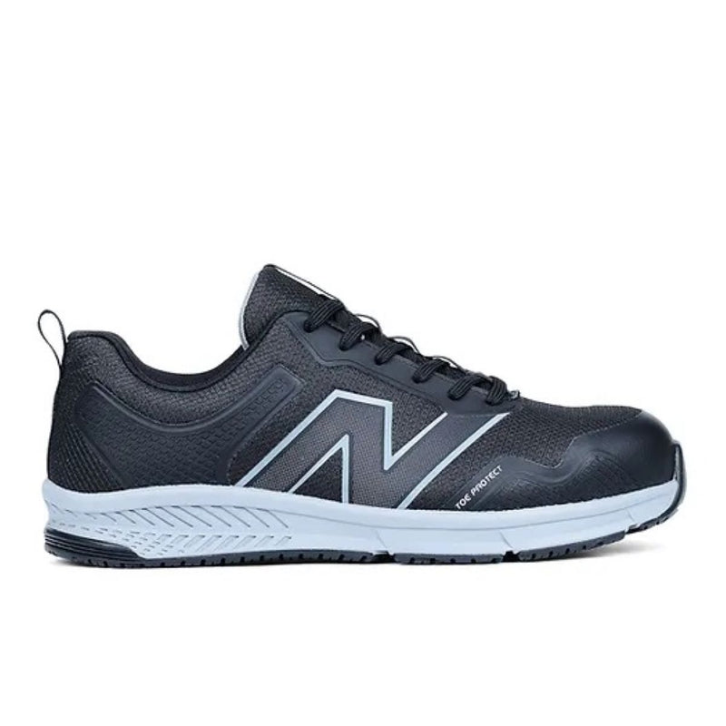 New Balance Mens Evolve Work Shoe - Alloy Toe EH - Black/Grey