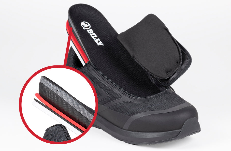 BILLY Goat Mens Black to the Floor