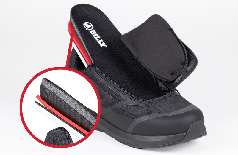BILLY Goat Mens Black to the Floor