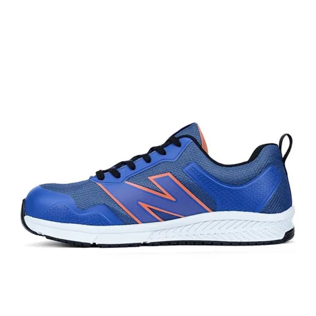 New Balance Mens Evolve Work Shoe - Alloy Toe EH - Blue/Orange