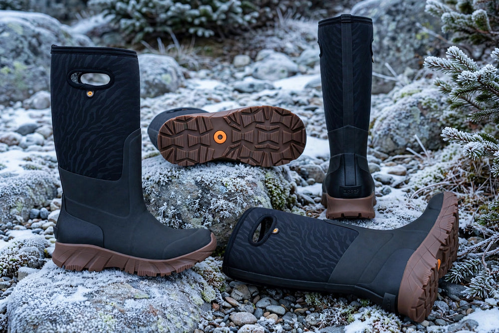 Bogs Whiteout II Tiger Women's Winter Boots - Black