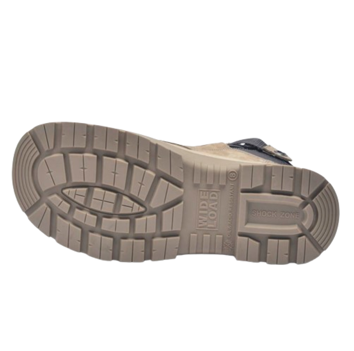 Wide Load 690SZ Steel Safety Toe Zip 6”6E Work Boot | XLfeet