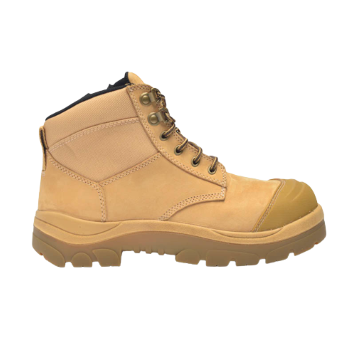 Wide Load 690WZN Waterproof 6-Inch wheat Safety Work Boots | XLfeet
