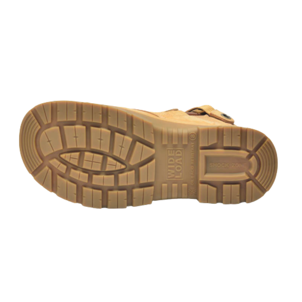 Wide Load 690WZN Non-Safety Toe Zip Water-resistant  6 inch Work Boot - Wheat - 6E Only