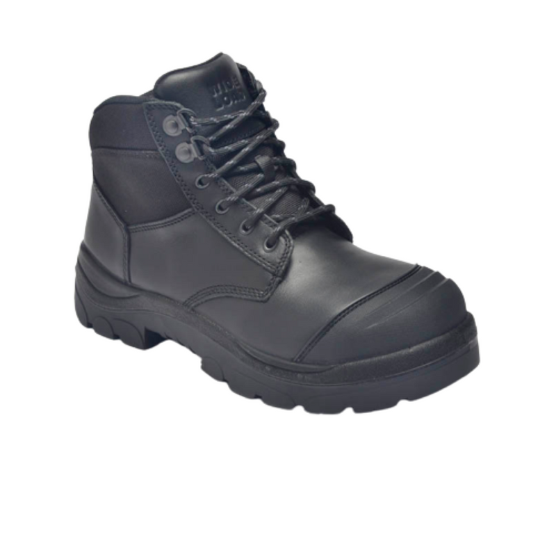 Wide Load 690BZN Non-Safety Toe Zip Water-resistant  6 inch Work Boot - Black - 6E Only
