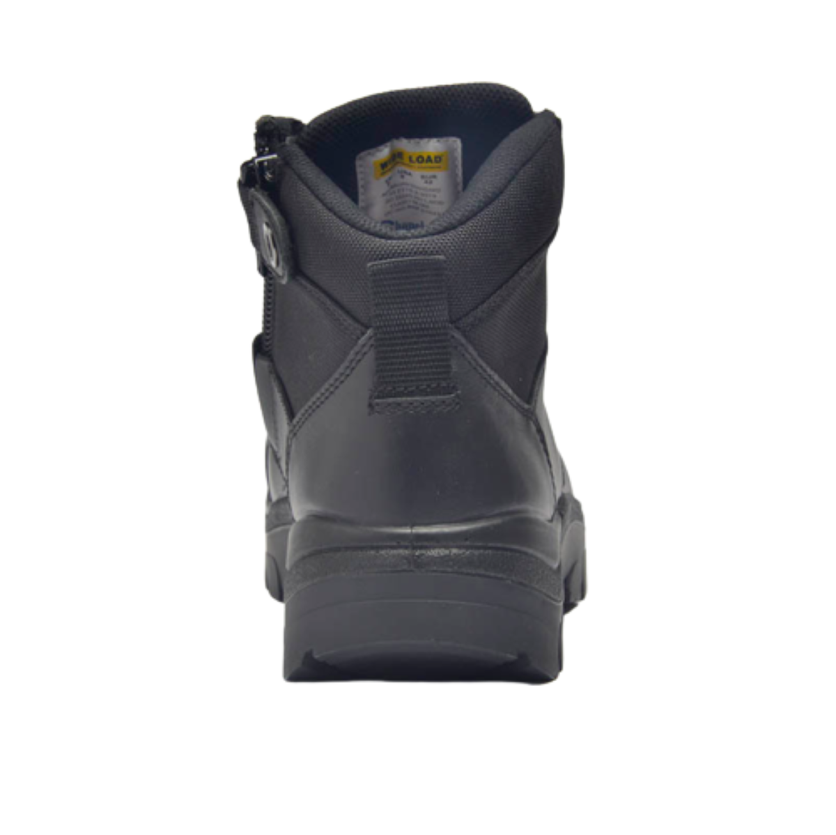 Wide Load 690BZN Non-Safety Toe Zip Water-resistant  6 inch Work Boot - Black - 6E Only
