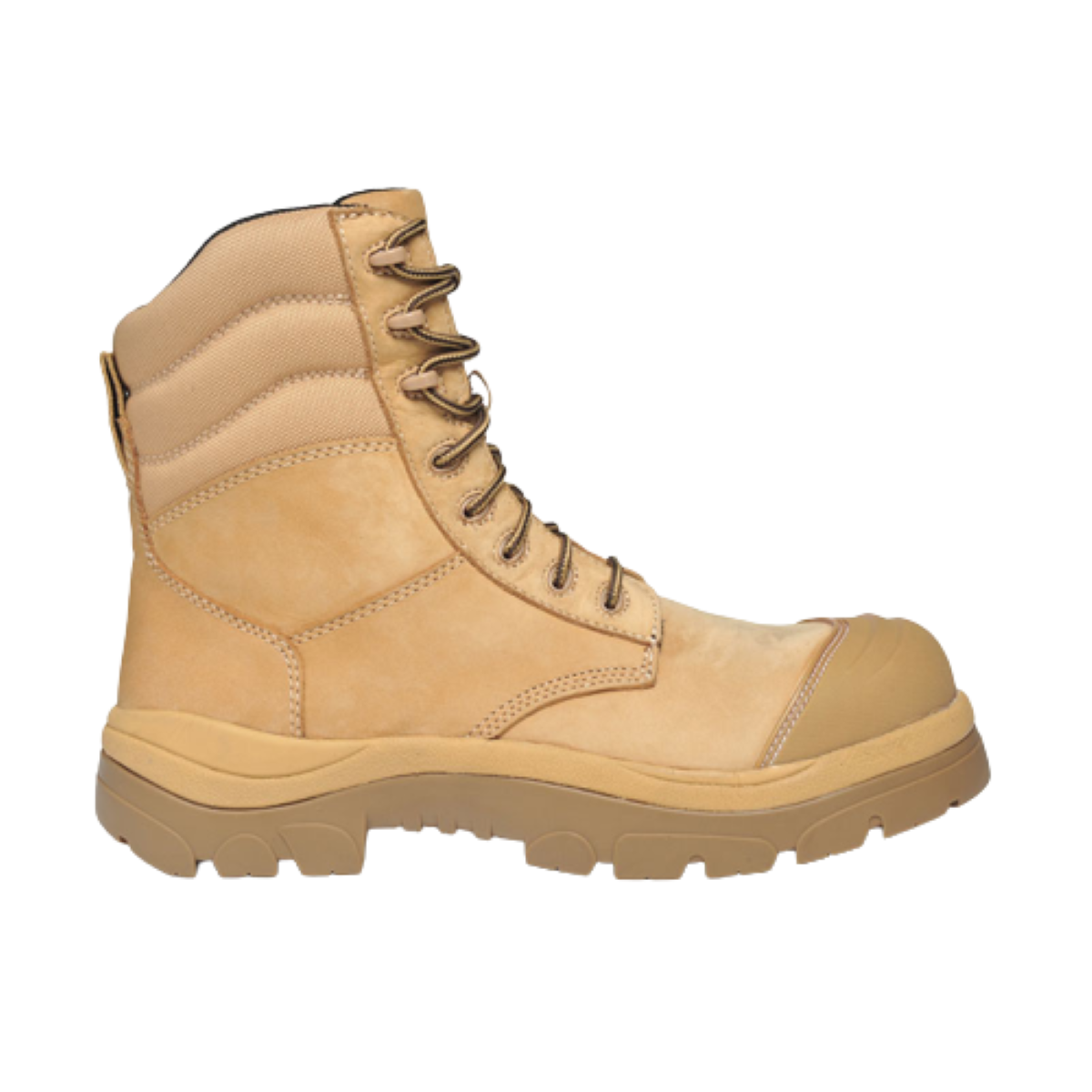 Wide Load Composite Safety Toe 8-Inch Wheat Work Boots | XLfeet