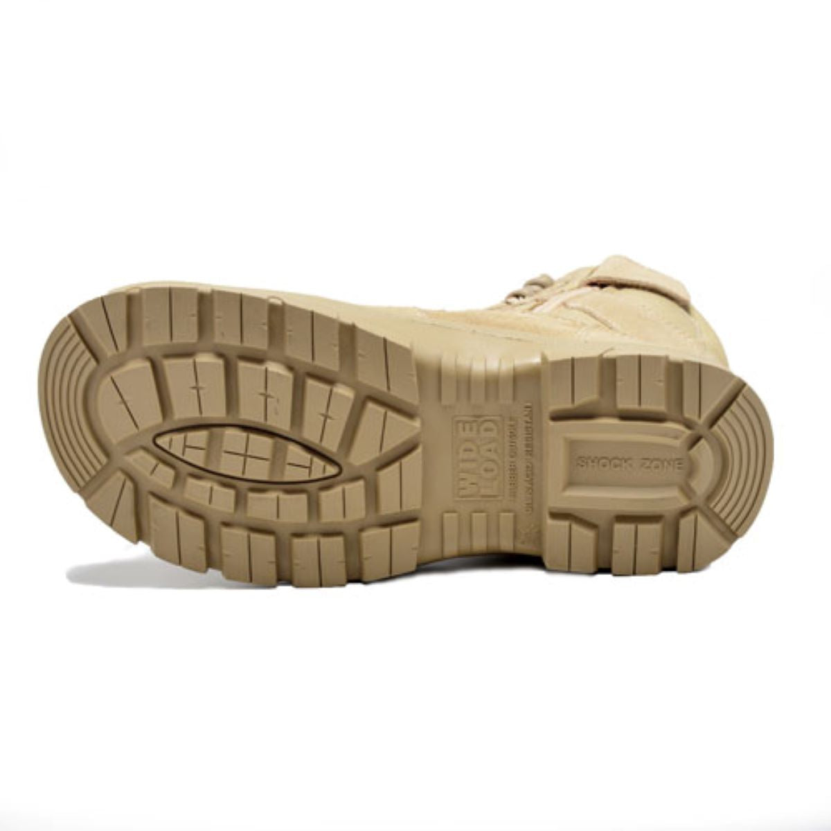 Wide Load 790SZN Soft Toe Zip Laced 8-inch Tactical Boot | XLfeet