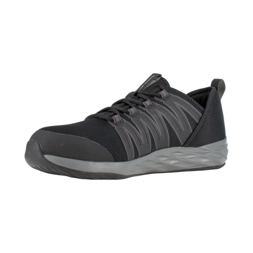 Reebok Astroride Steel Toe, EH Work Shoe - Black in 4E extra wide