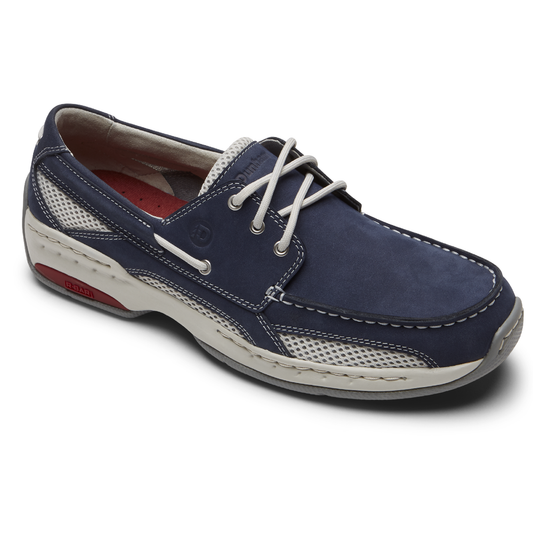 Dunham Captain - Navy Nubuck Boat Shoes