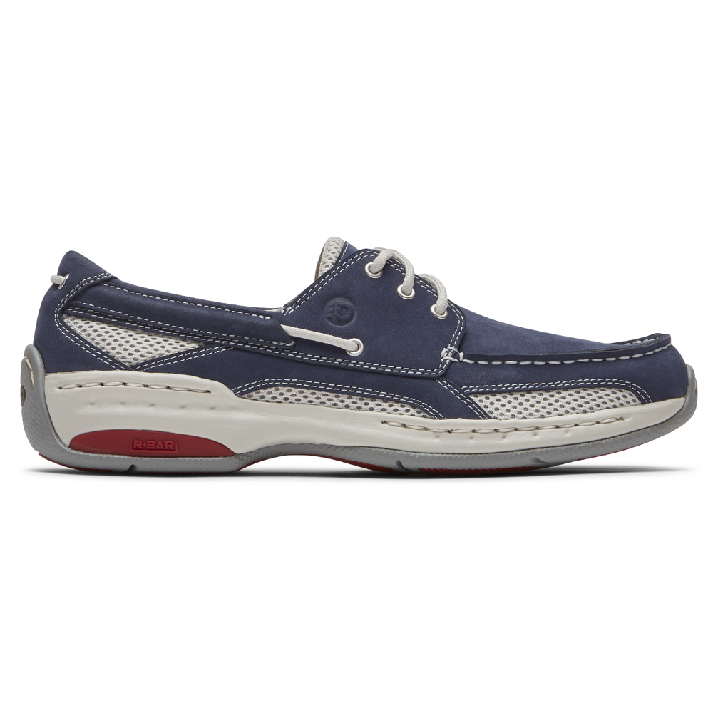 Dunham Captain - Navy Nubuck Boat Shoes