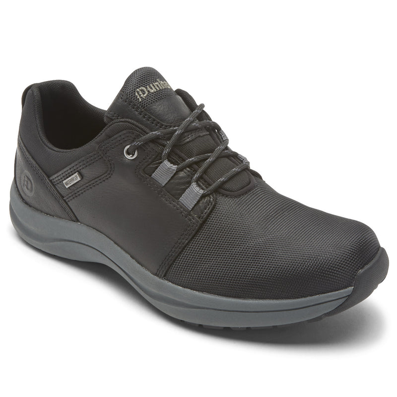 Dunham Sutton Waterproof Tie Shoe - Black