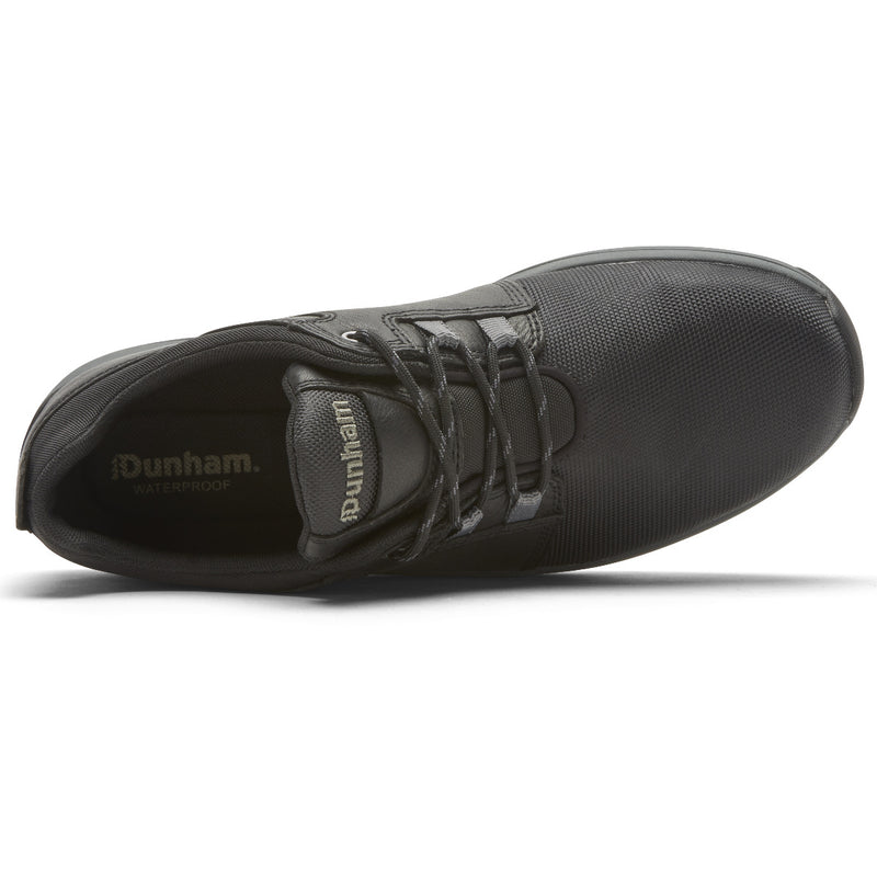 Dunham Sutton Waterproof Tie Shoe - Black