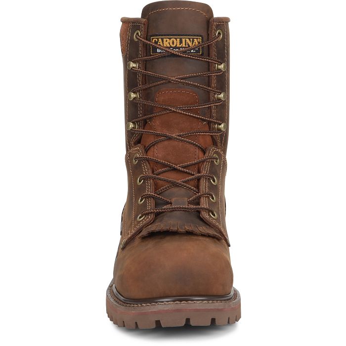Carolina CA8528 Men's 8-Inch Waterproof Composite Toe Work Boot in Brown