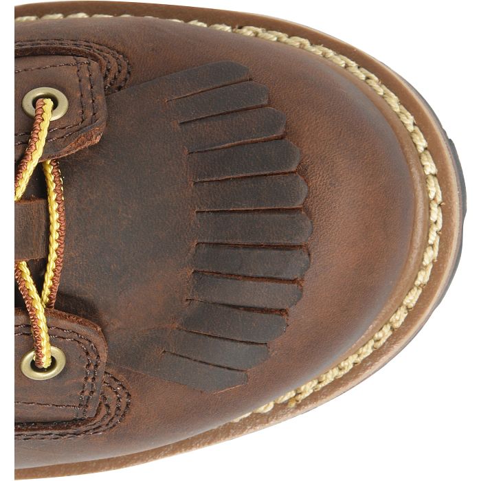 Carolina Spruce Men's 8" Waterproof Logger Boot (Soft Toe) - CA8824