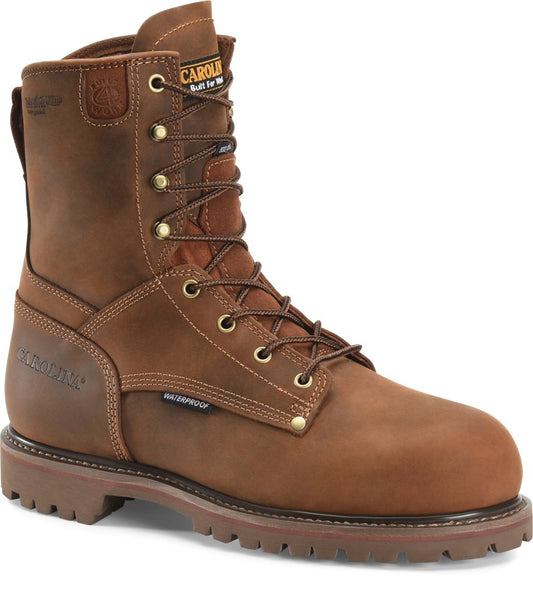 Carolina Men's 8" Waterproof 800G Insulated Composite Toe Grizzly Boot - CA9528
