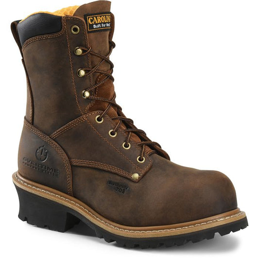 Carolina Poplar Men's 8" Logger Boot (Composite Toe) - CA9853