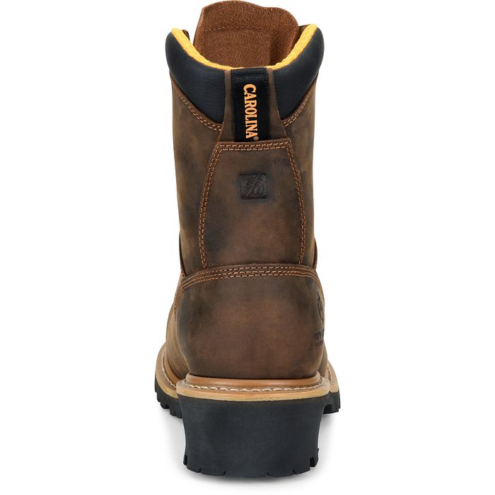 Carolina Poplar Men's 8" Logger Boot (Composite Toe) - CA9853