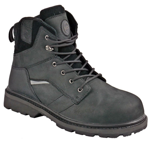 Hoss Carson 6" Black Soft Toe