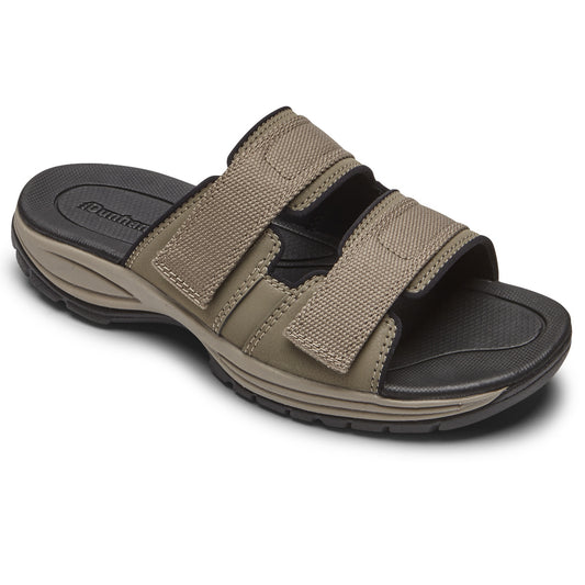 Dunham Newport WF Slide-Taupe