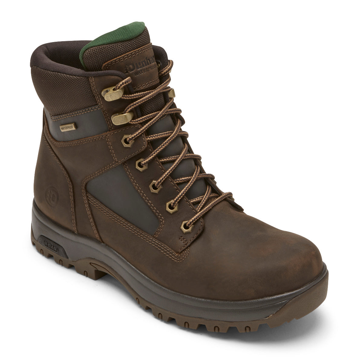 Dunham 8000 Works 6" Soft Toe Boot - Brown Leather