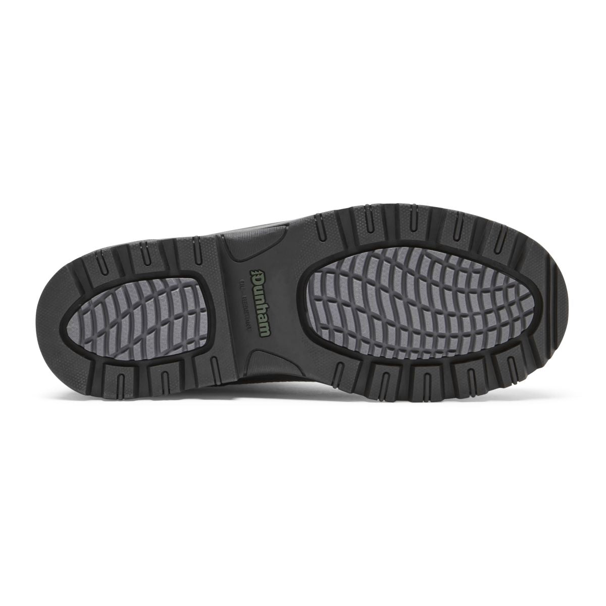 Dunham 8000 Works 6" Composite Safety Toe Boot - Black Textured Leather