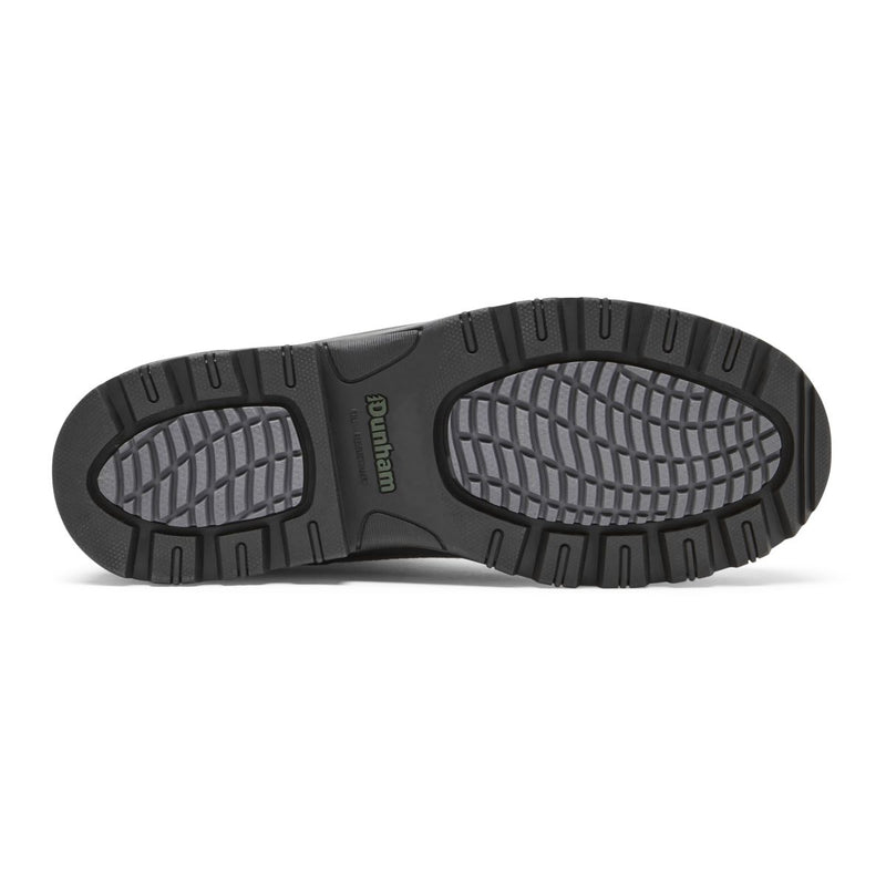 Dunham 8000 Works 6" Composite Safety Toe Boot - Black Textured Leather