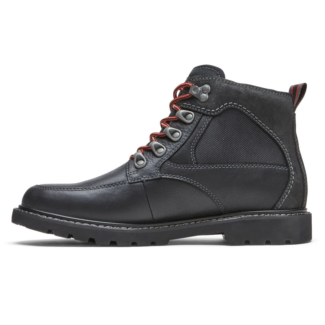 Dunham Strickland Chukka Waterproof Boot - Black Leather/Suede