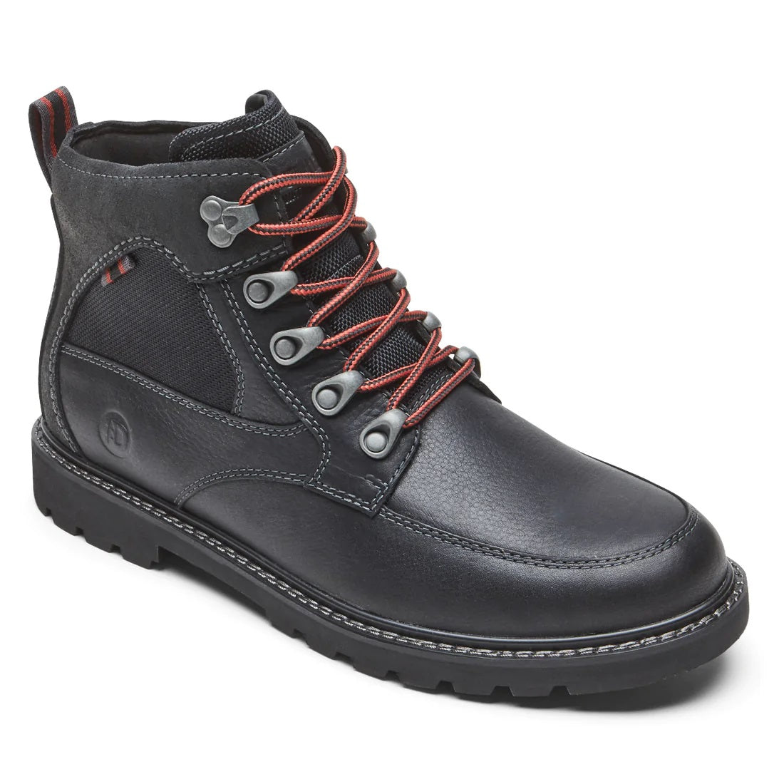 Dunham Strickland Chukka Waterproof Boot - Black Leather/Suede