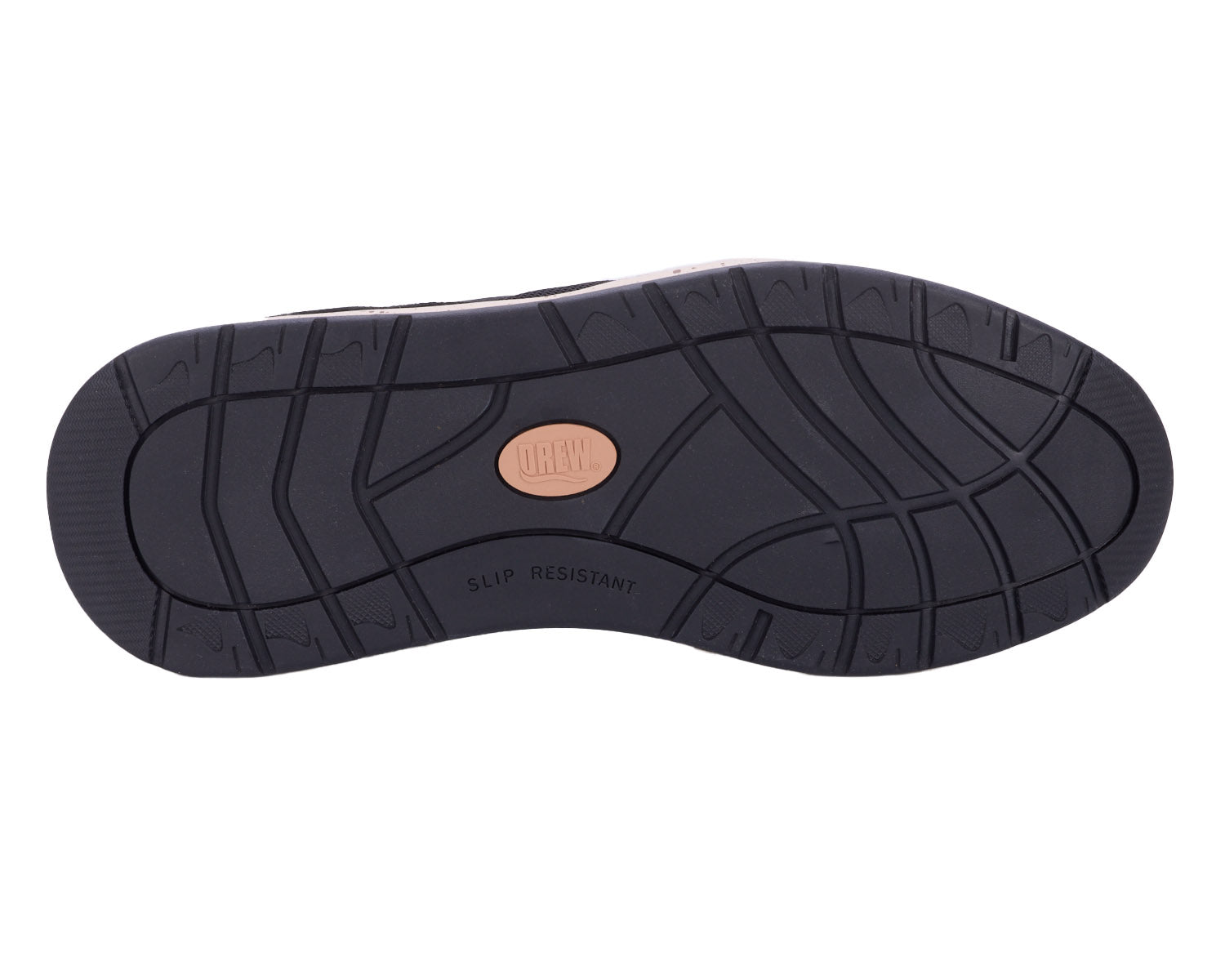 Drew Shoe Connor - Black/Tan Suede Combo