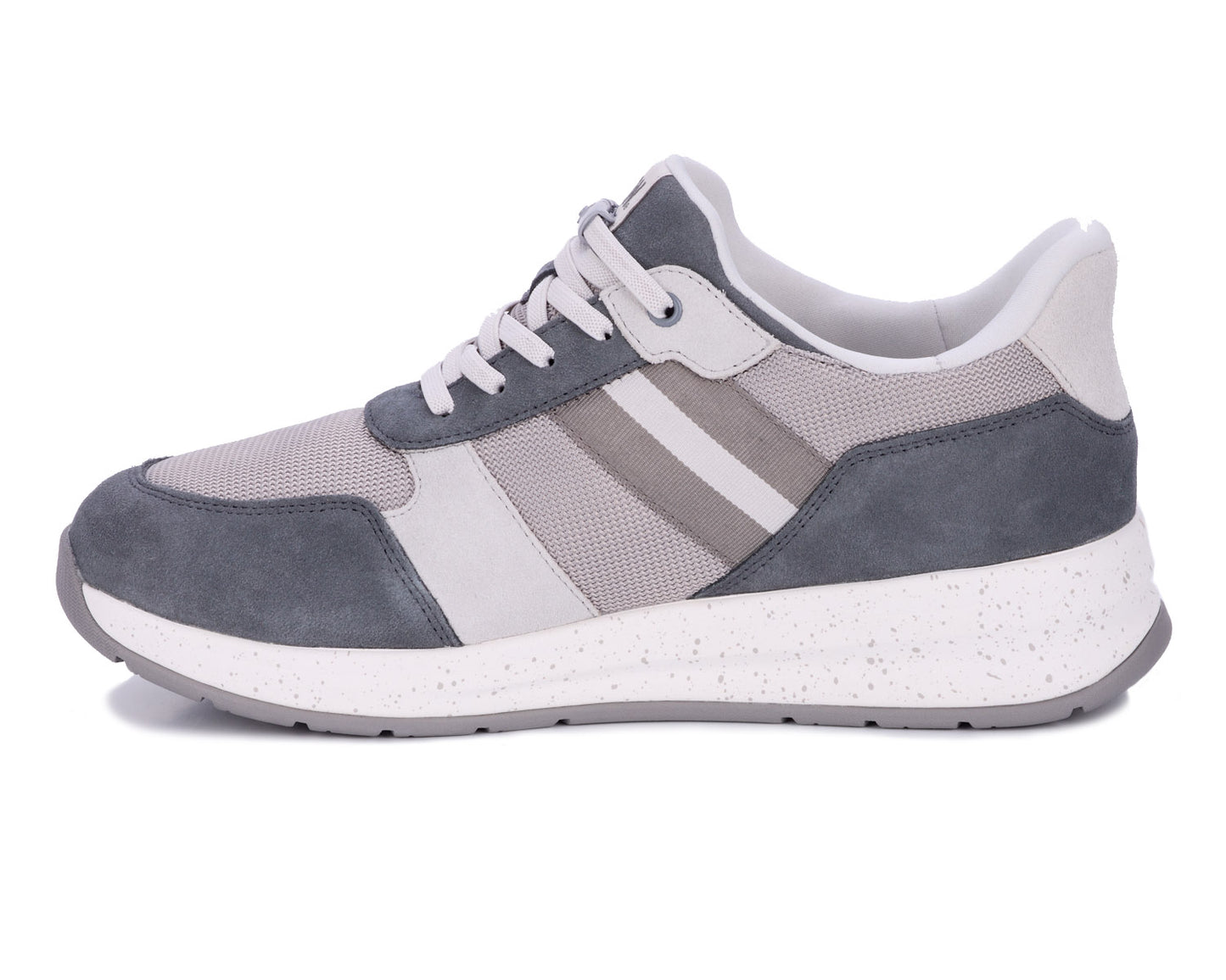 Drew Shoe Connor - Grey Suede Combo