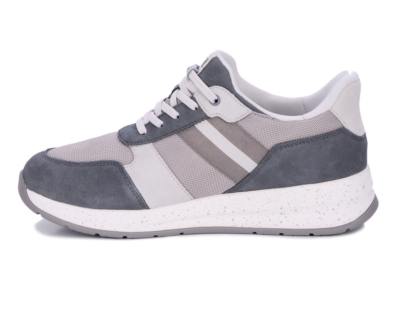 Drew Shoe Connor - Grey Suede Combo