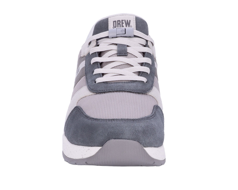Drew Shoe Connor - Grey Suede Combo