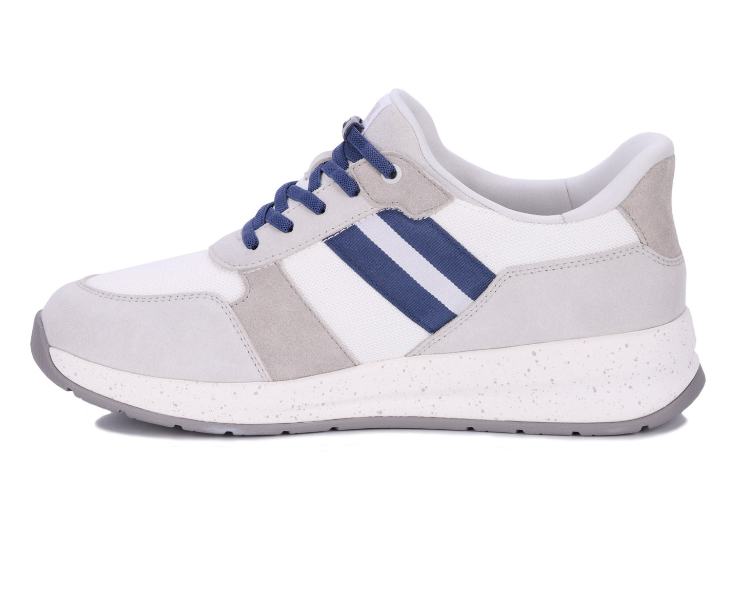 Drew Shoe Connor - White Suede Combo