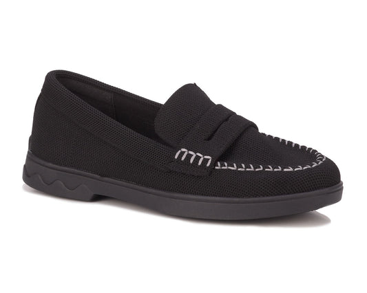 Ros Hommerson Ginny Women's Wide Wide Knit Penny Loafer