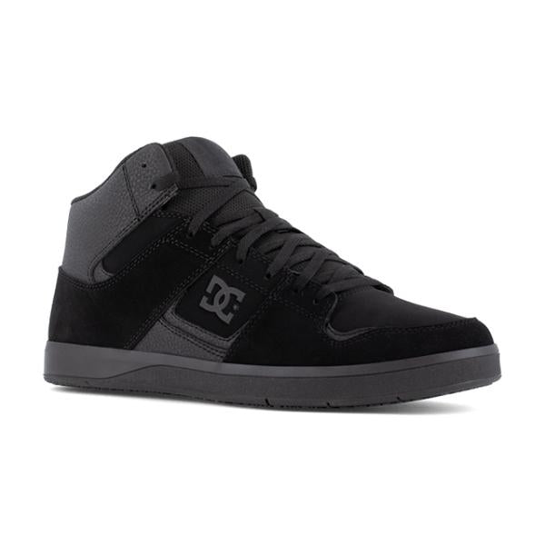 DC Cure Work - DC60302 - Mens Black Slip-Resistant Work High-Top